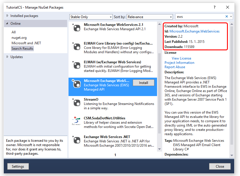 Ews Managed Api Download Pdf