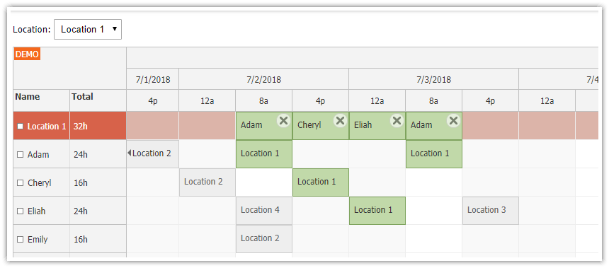 Shift Scheduling Tutorial ASP NET SQL Server C VB NET 